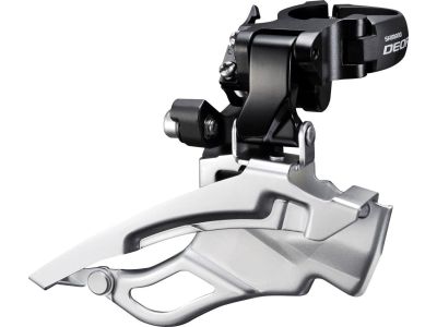 Shimano Deore FD-T611 derailleur, 3x10, on a sleeve