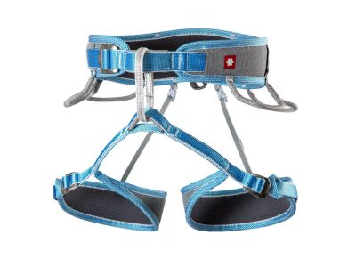 OCÚN Twist Tech ECO seat harness, blue/grey