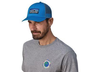 Czapka Patagonia P-6 Logo LoPro Trucker Hat, kolor niebieski