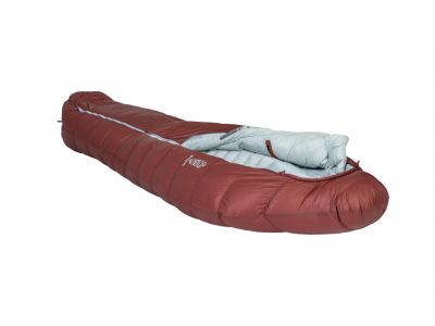 Patizon Dpro 290 ultralight sleeping bag, dark red/silver