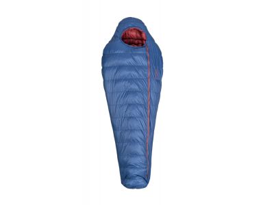 Patizon Dpro 590 three-season sleeping bag, dark red/silver
