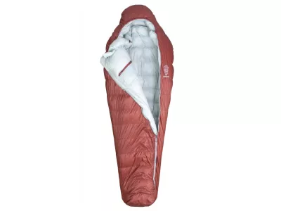 Patizon Dpro 890 year-round sleeping bag, dark red/silver