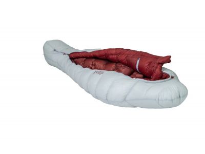 Patizon G 400 ultralight sleeping bag, silver/red