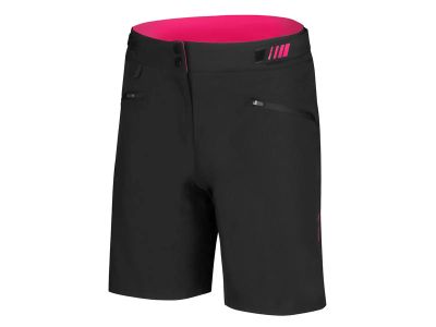 Pantaloni scurți Etape Cat 2.0 dama, negru/roz