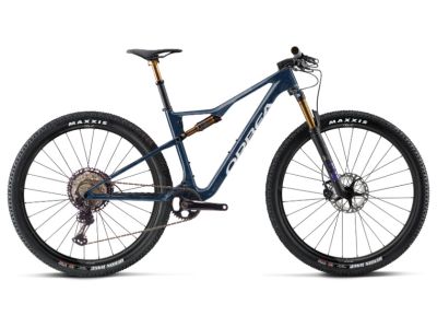 Orbea OIZ M-PRO 29 kerékpár, kék kanalasbon nézet