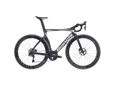 Bianchi Oltre PRO Ultegra Di2 Fahrrad, dunkelgrau/weiß
