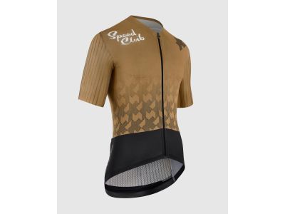 Koszulka rowerowa ASSOS EQUIPE RS S11 SPEED CLUB 2024, brązowy popiół