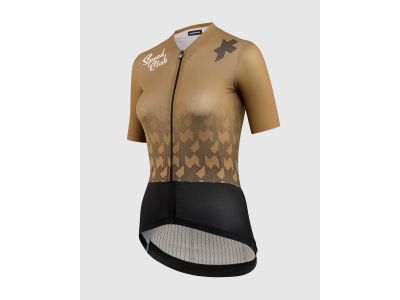 Koszulka rowerowa damska ASSOS DYORA RS S9 TARGA SPEED CLUB 2024, brązowy popiół