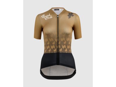 Koszulka rowerowa damska ASSOS DYORA RS S9 TARGA SPEED CLUB 2024, brązowy popiół