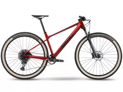 Bicicleta BMC Twostroke 01 FOUR 29, roșu cireș metalic/negru
