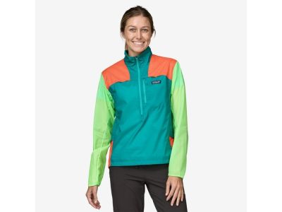 Patagonia Houdini Stash 1/2 Zip women&#39;s jacket, subtidal blue