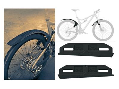 SKS Mudrocker mudguard set, 27.5&quot;-29&quot;, black