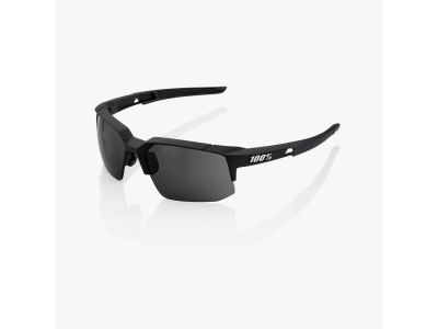 100% SPEEDCOUPE glasses, Soft Tact Black/Smoke Lens