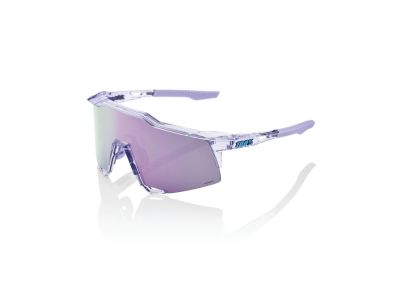100% SPEEDCRAFT glasses, Polished Translucent Lavender/HiPER Lavender Mirror Lens