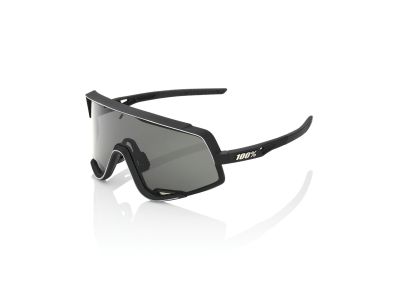 100 % GLENDALE-Brille, Soft Tact Black/Smoke-Gläser