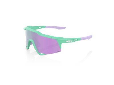 Ochelari 100% SPEEDCRAFT, oglindă moale mentă/HiPER Lavender