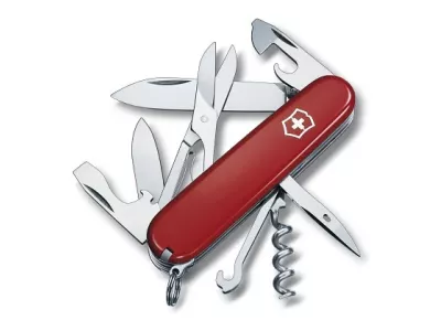 Victorinox Climber pocket knife, red