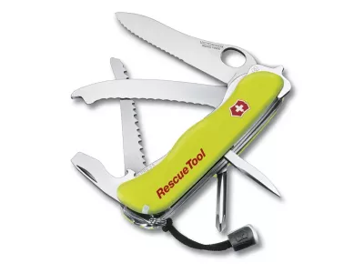 Victorinox Rescue Tool pocket knife, yellow