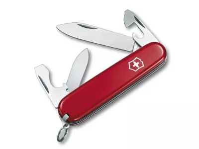 Victorinox Recruit pocket knife, red