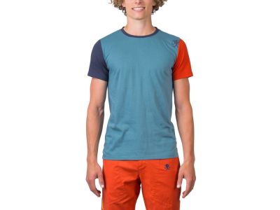Rafiki Granite T-shirt, brittany blue/ink/clay