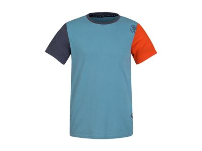 T-shirt Rafiki Granite, błękit bretoński/atrament/glina
