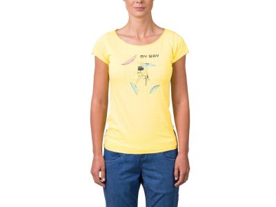 T-shirt damski Rafiki Jay, werbena cytrynowa