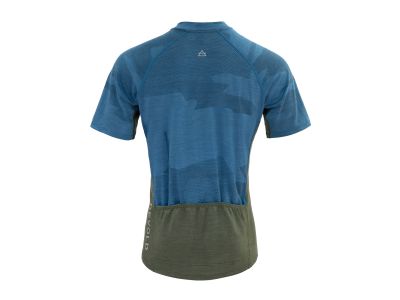 Devold Standal Merino Tee Zip Neck jersey, forest