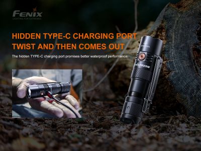 Fenix ​​PD25R svítidlo, modrozelená