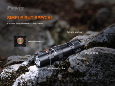 Fenix ​​PD25R svítidlo, modrozelená