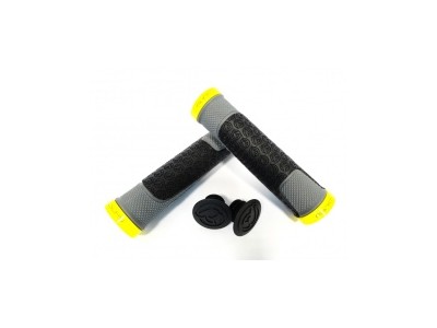 Ghost grips grey/yellow with sleeve