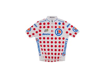 Santini TDF Best Climber Kindertrikot, weiß