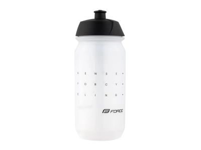 FORCE Sense bottle, 500 ml, transparent/black