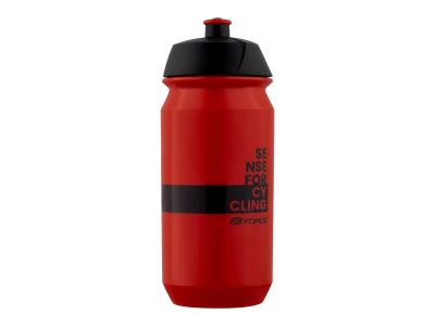 FORCE Fine bottle, 500 ml, red/black