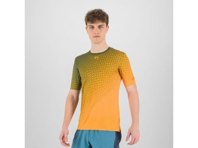 Tricou Karpos LAVAREDO ULTRA, verde radiant/pușcă