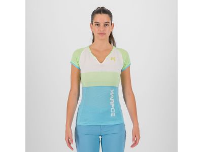 Karpos MOVED EVO women&#39;s jersey, blue atoll/paradise green