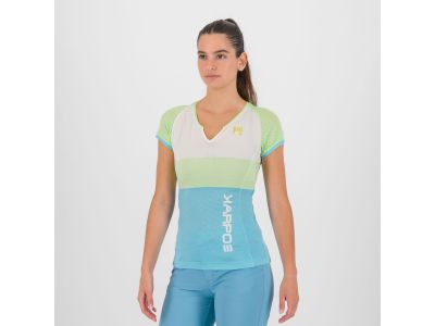 Karpos MOVED EVO women&#39;s jersey, blue atoll/paradise green