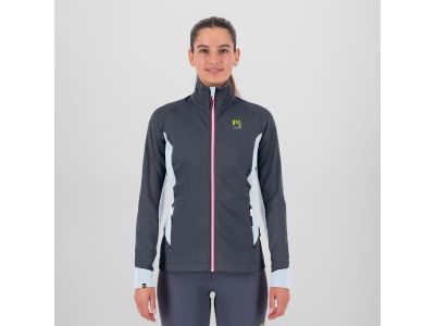 Karpos PIZZOCCO EVO Damen-Fleece, Ombreblau/hellweiß