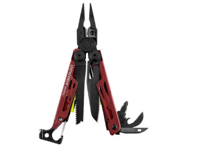 Instrument multifuncțional Leatherman Signal, roșu aprins