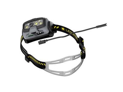 Ledlenser HF8R Work nabíjateľná čelovka, 1 600 lm, žltá