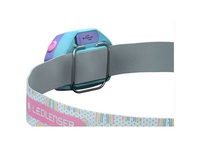 Ledlenser KIDLED 4R Kinderstirnlampe, Regenbogen