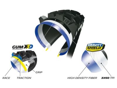 Michelin WILD ENDURO VORNE 27,5 x 2,80&quot; COMPETITION LINE, GUM-X3D, TS-Reifen, TLR, Kevlar