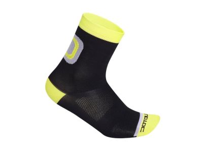 Dotout LOGO socks, 3 pack, black/fluo yellow