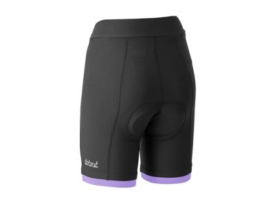 Dotout INSTINCT women&#39;s shorts, black/lilac