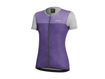 Dotout GLORY dámský dres, violet/melange light grey