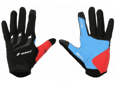 Rękawiczki GHOST AM niebiesko-czerwone, model 2015