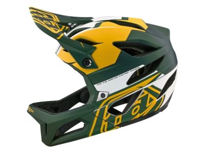 Troy Lee Designs STAGE MIPS helma, vector green