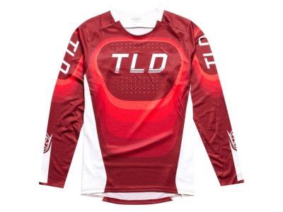 Koszulka rowerowa Troy Lee Designs SPRINT, kolor czerwony Reverb Race