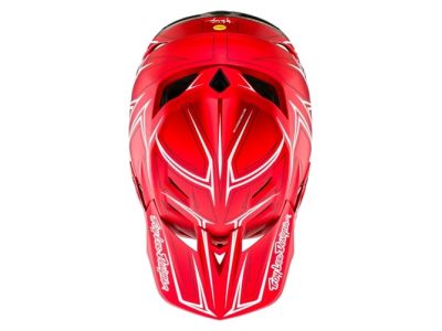 Troy Lee Designs D4 COMPOSITE MIPS prilba, pinned red