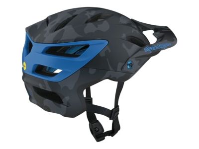 Troy Lee Designs A3 MIPS helmet, uno camo blue