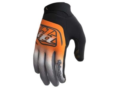 Troy Lee Designs rukavice GP PRO, bands neo oranžová/gray